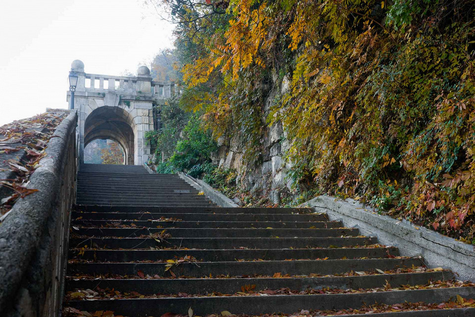 Гора Геллерт, лестница