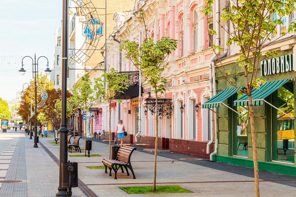 Проспект Кирова в Саратове