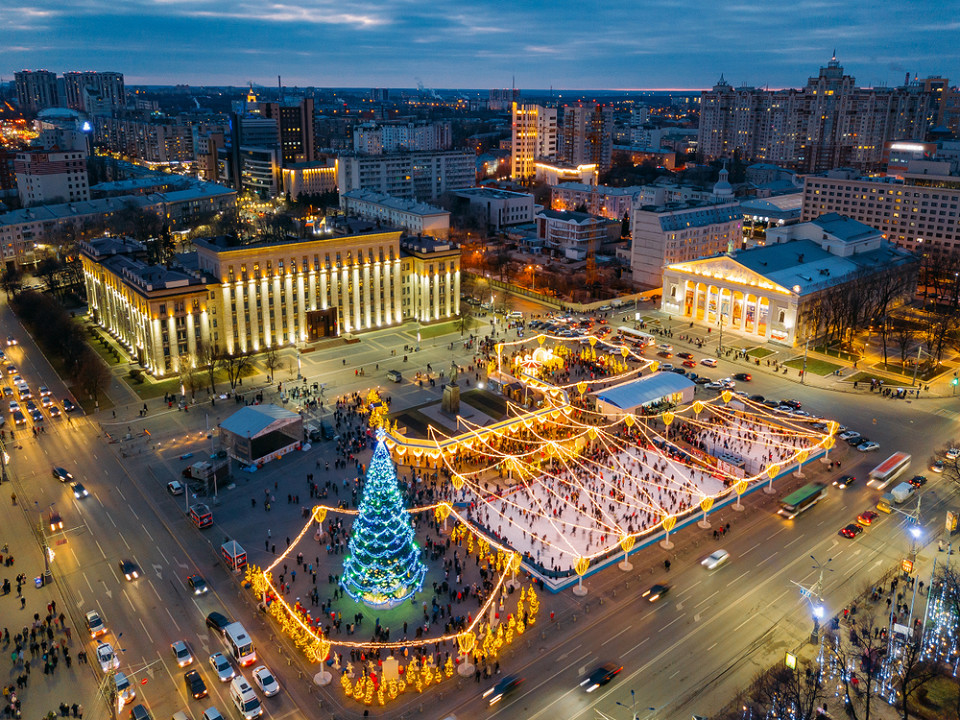  Новый год в Воронеже