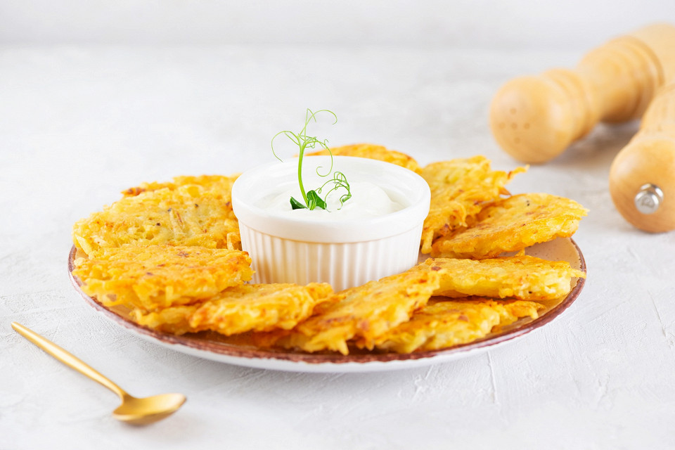 Картофельные оладьи, Ханука