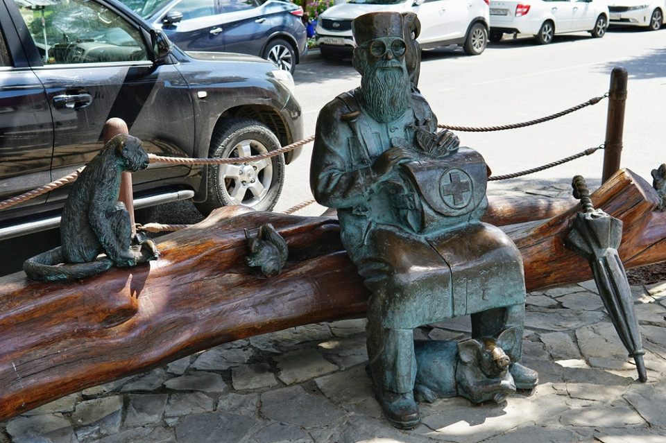 Памятник Айболиту в Анапе, Анапа, Россия