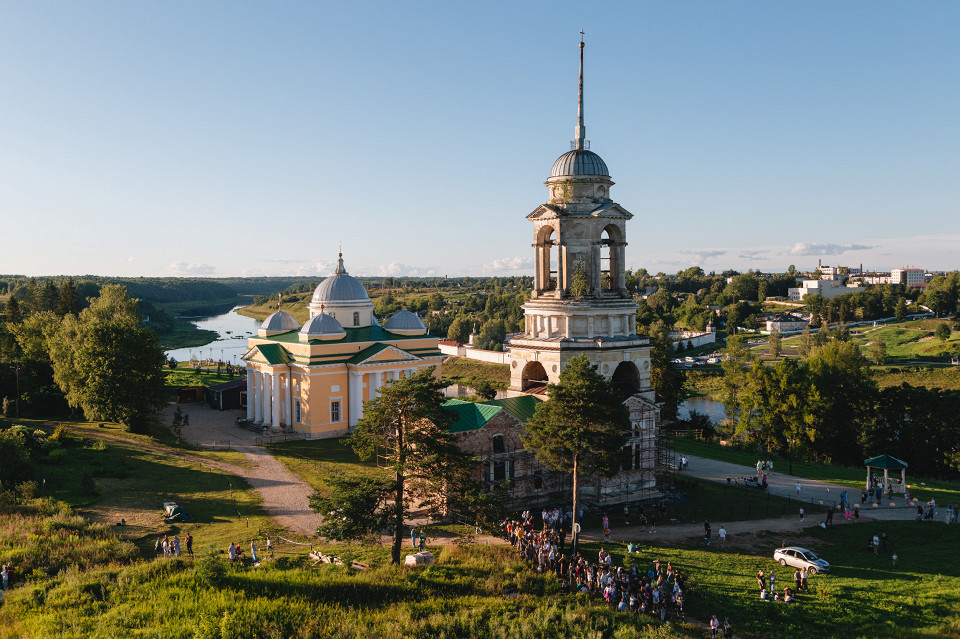 Старица с высоты птичьего полета