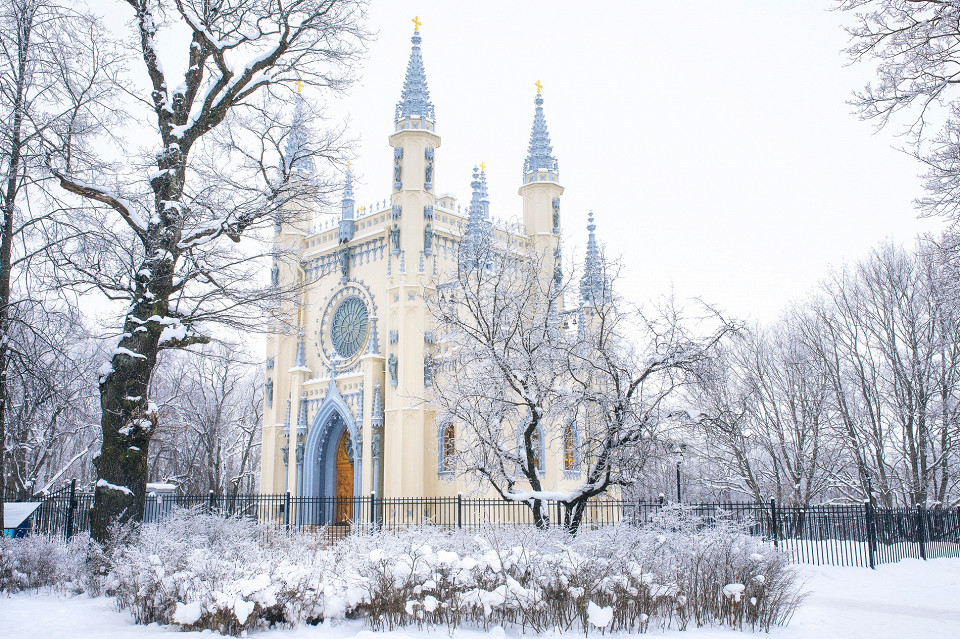Готическая капелла, Петергоф
