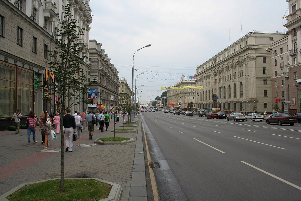 Проспект Независимости в Минске