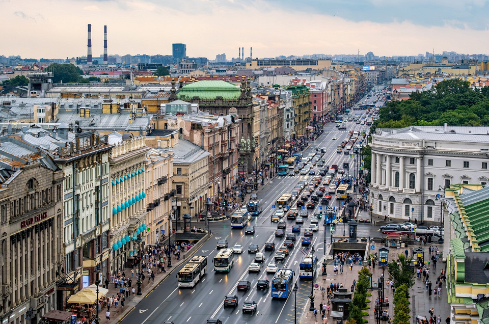 Вид на Невский проспект, Санкт-Петербург