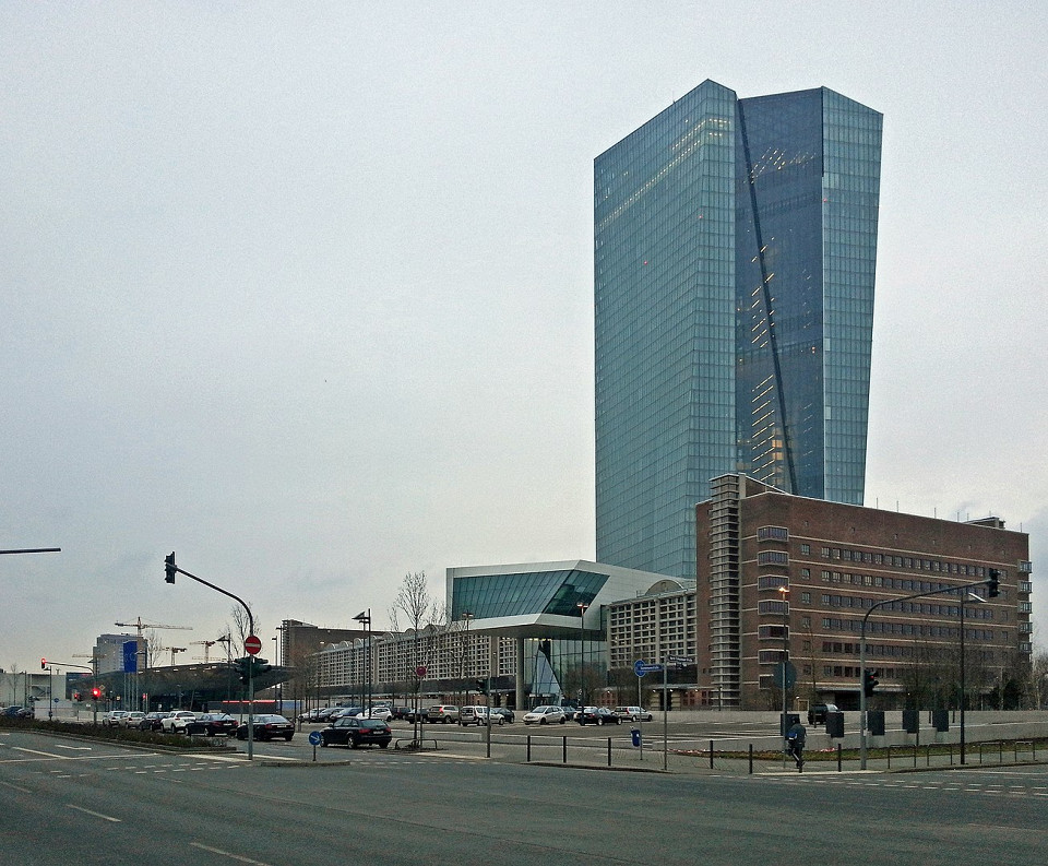 Eurotower, штаб-квартира Европейского Центробанка