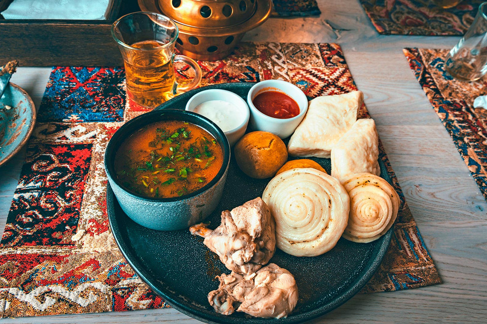 Дагестанская национальная кухня, кафе