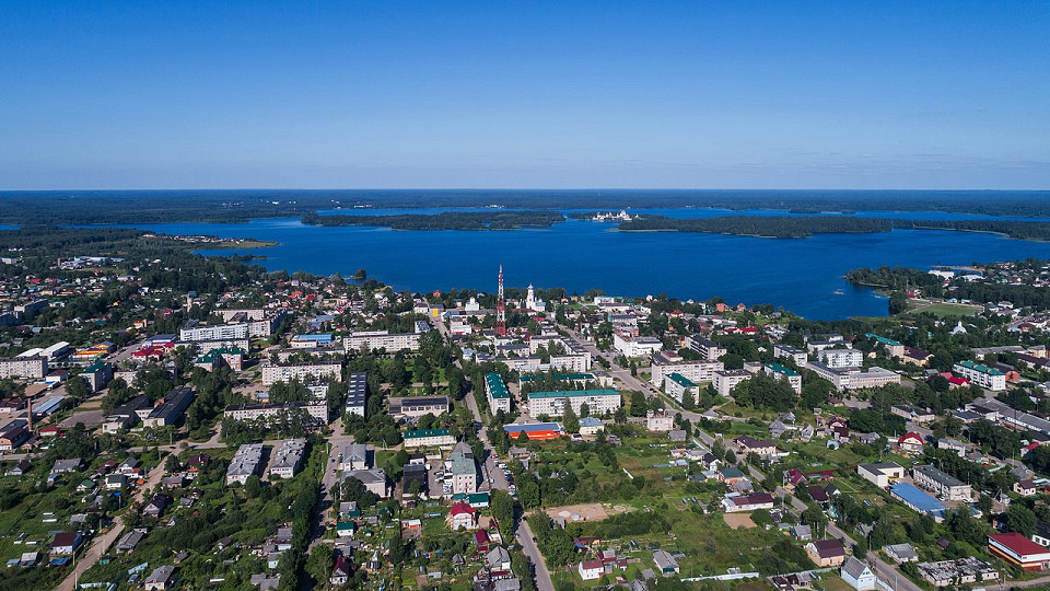 Вид на Валдай, Новгородская область