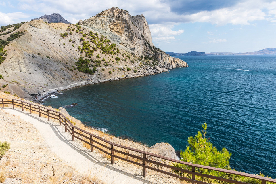 Синяя бухта, Тропа Голицына, Крым