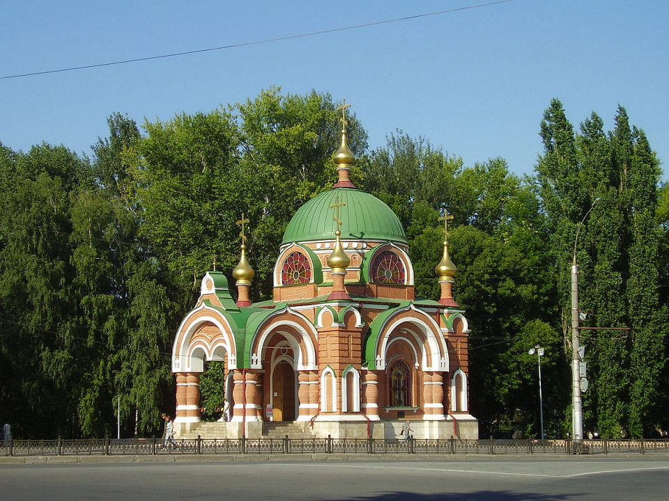 Храм-часовня Петра и Павла в Липецке