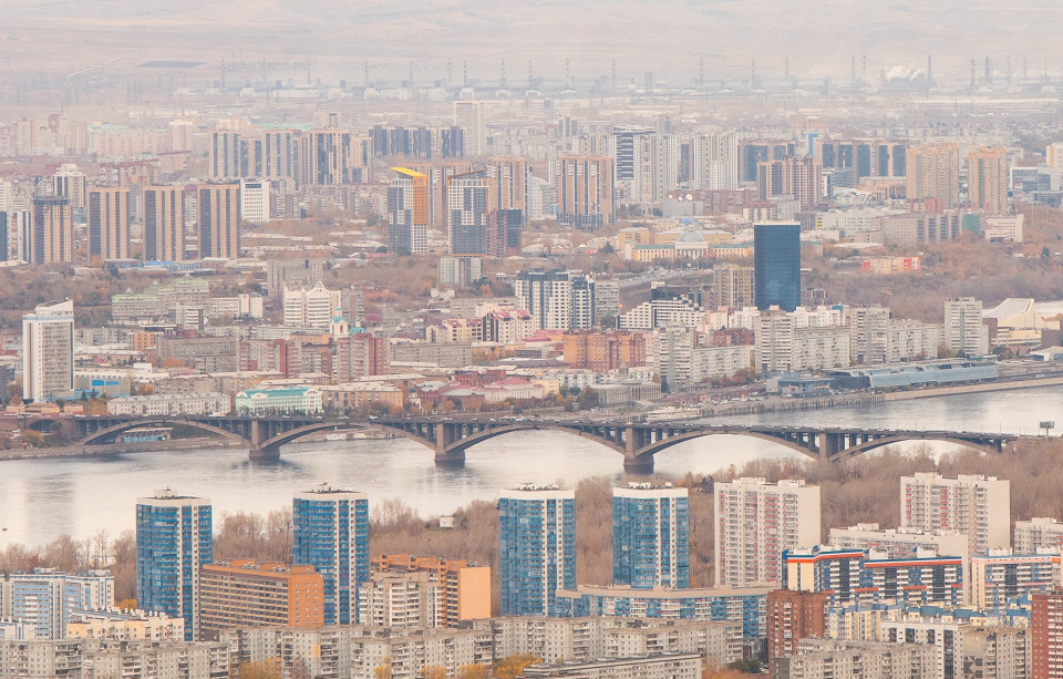 Застройка Красноярска