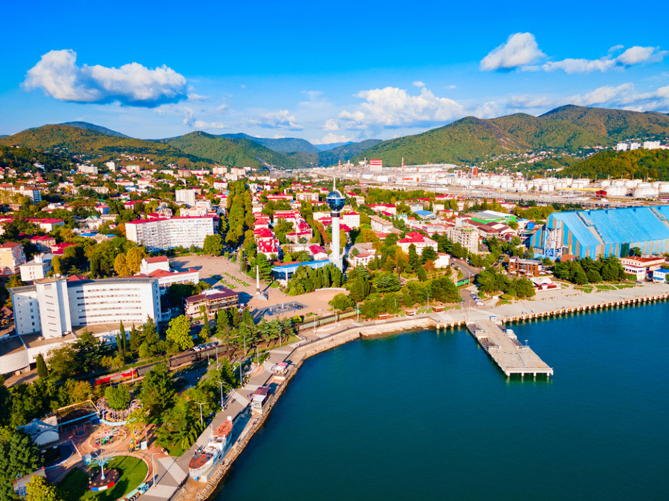 Центральный пляж Туапсе, Туапсе, Россия