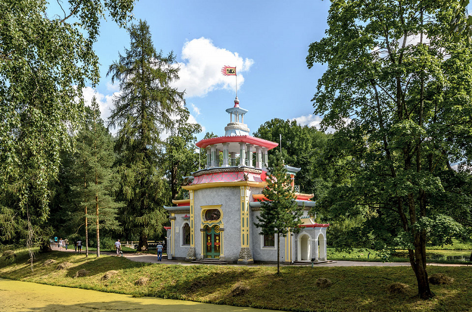 Екатерининский парк в Пушкине, Китайская беседка