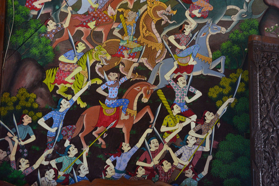 Храм Wat Si Pradu в Убонратчатхани, Таиланд 1