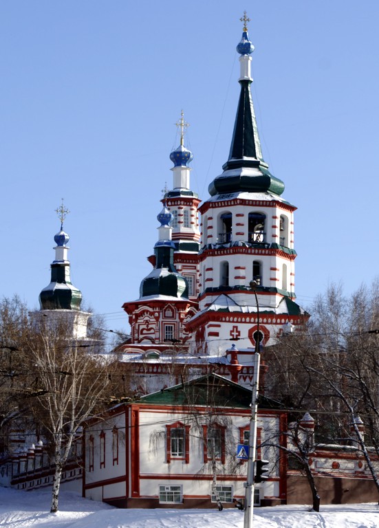 Крестовоздвиженская церковь Иркутска