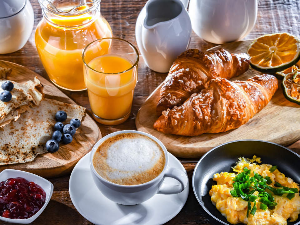 Виды завтраков в гостинице 4