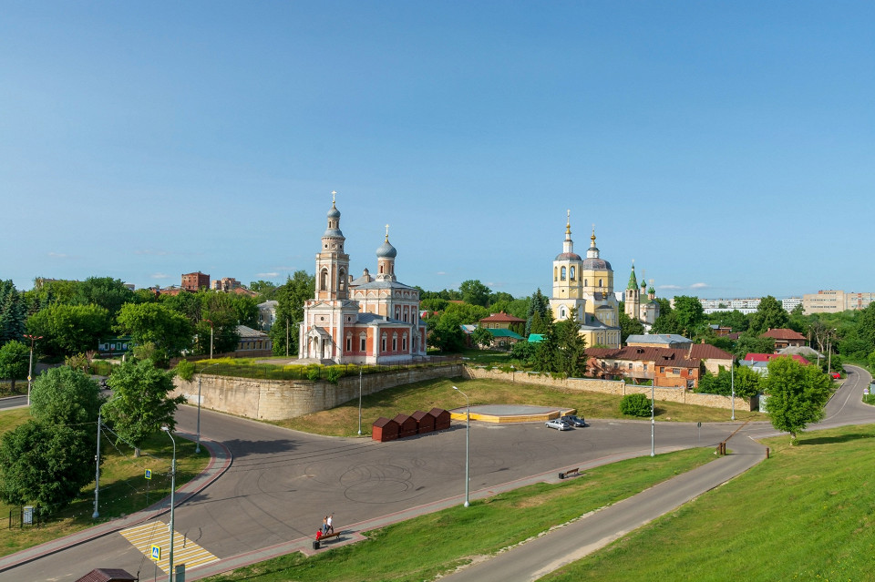 Серпухов с высоты Кремля