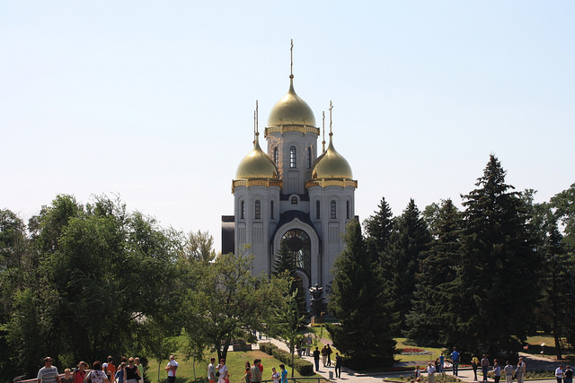 Мамаев курган в Волгограде