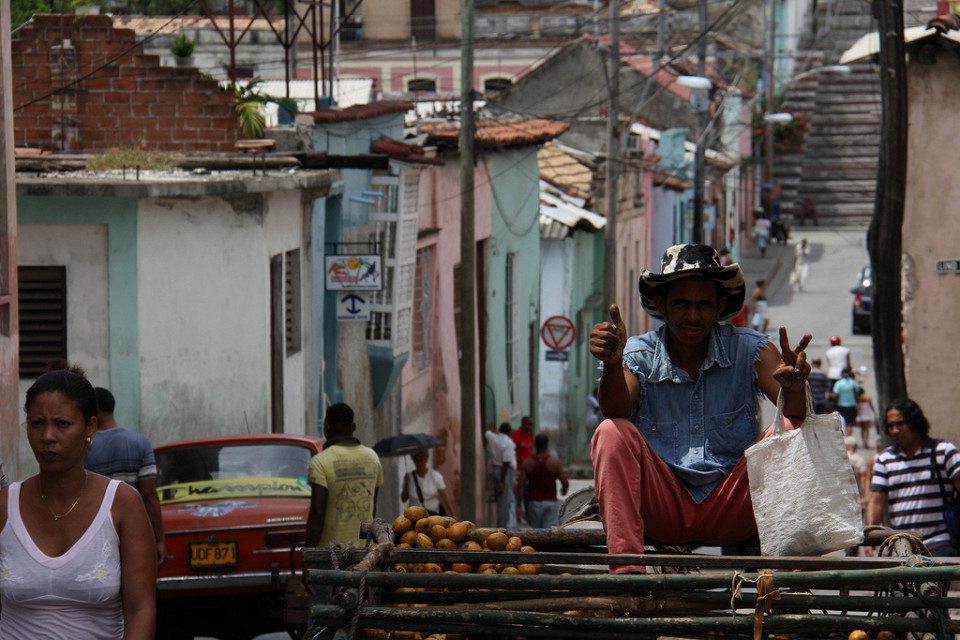 Оживленная улица, Сантьяго-де-Куба