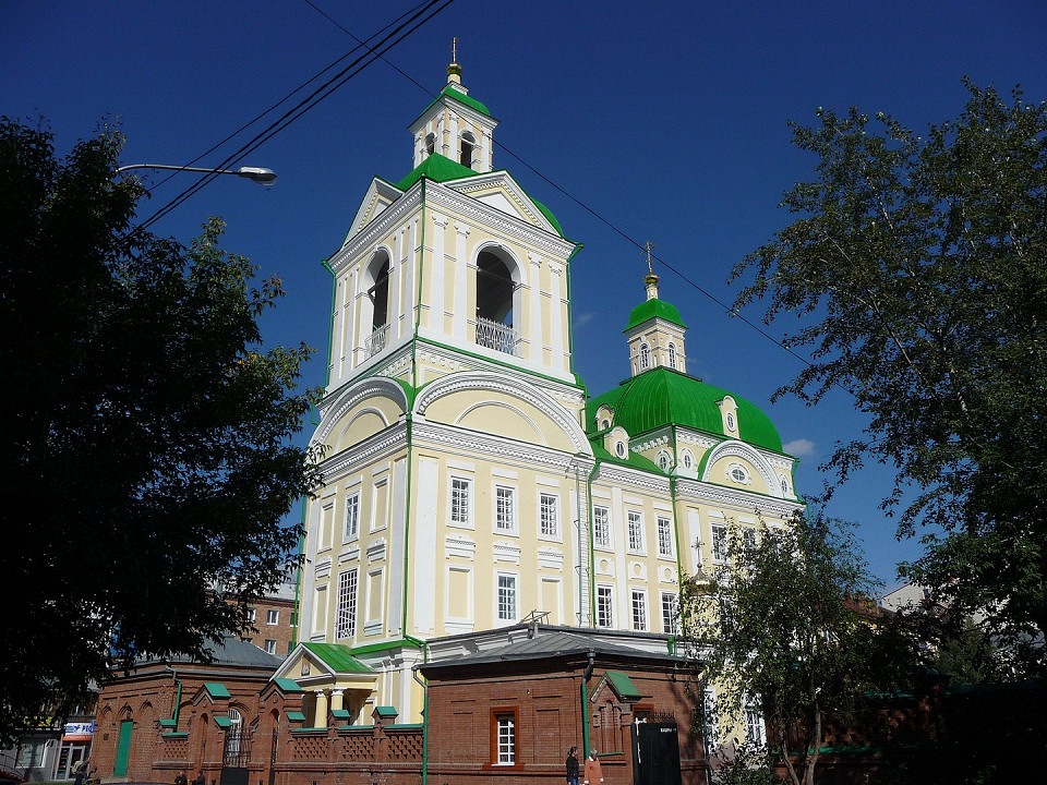 Благовещенская церковь в Красноярске