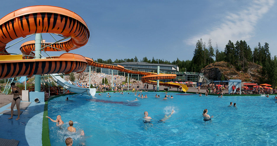 Аквапарк Серена, горка
