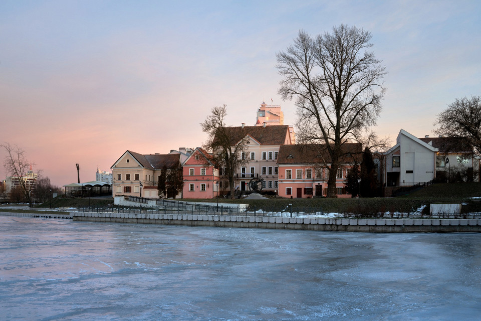 Исторический район на реке Свислочь, Минск