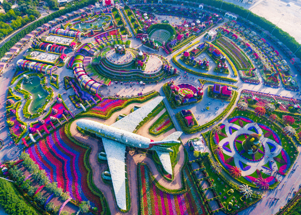 Парк цветов Miracle Garden, Дубай