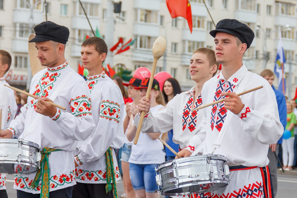 Парад на фестивале Славянский базар