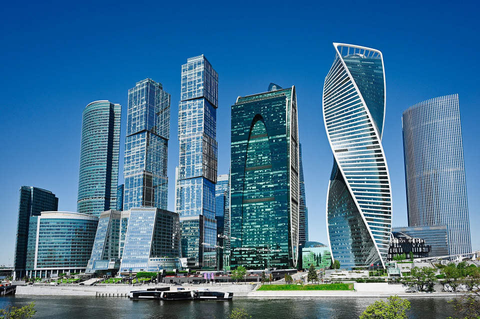 Панорамный вид на Москва-сити