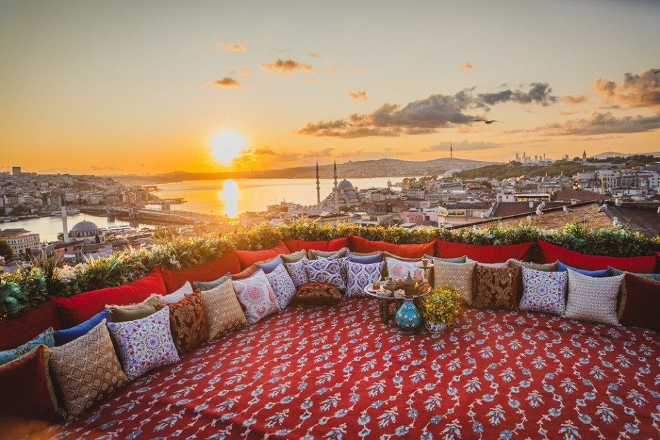 Рассвет в Стамбуле