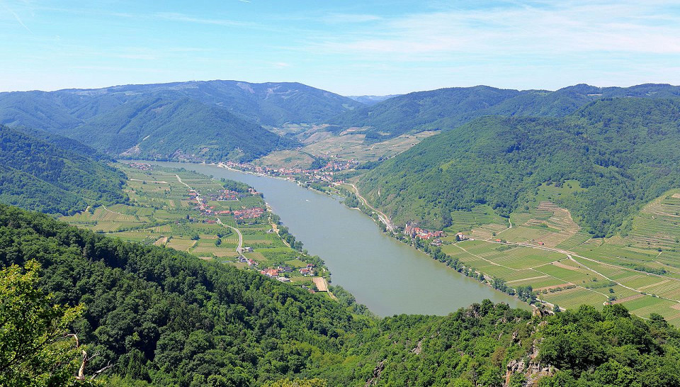 Панорама долины Вахау