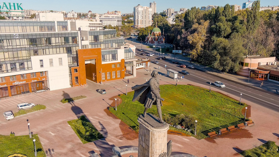 Памятник Петру Великому, Липецк