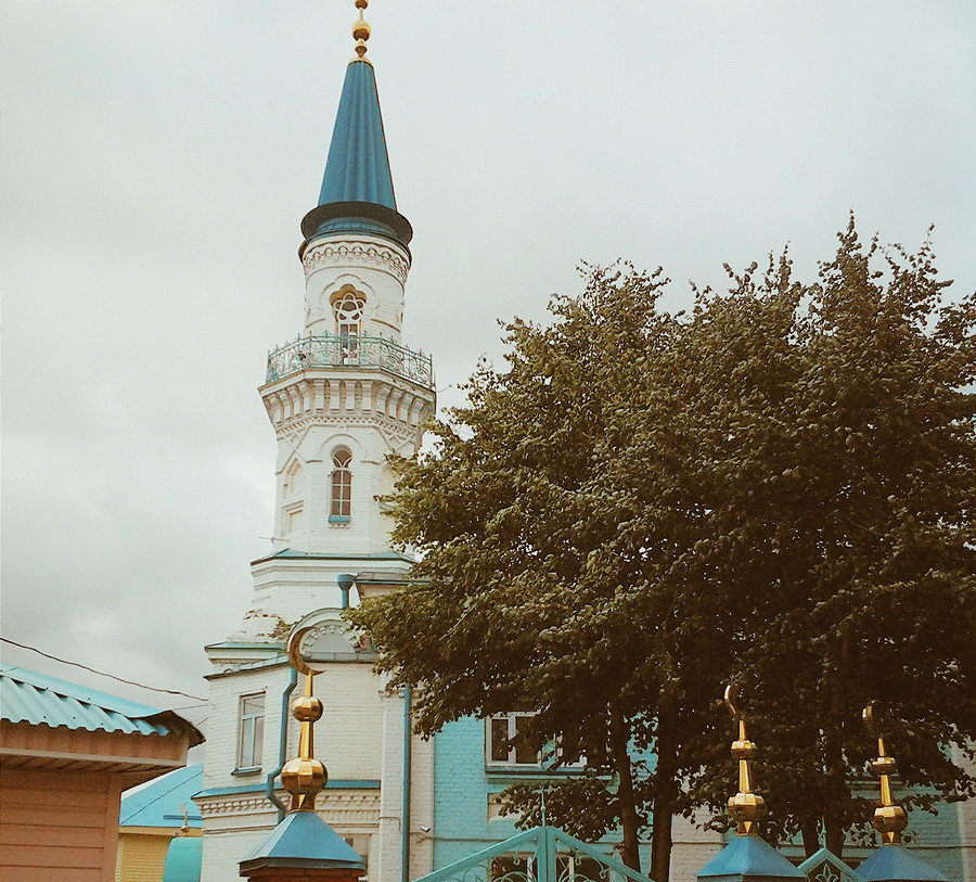 Розовая мечеть в Казани