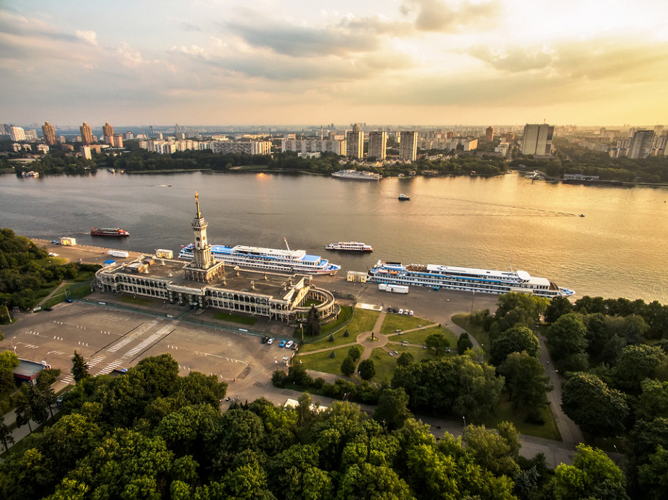 Северный речной вокзал, Москва, Россия