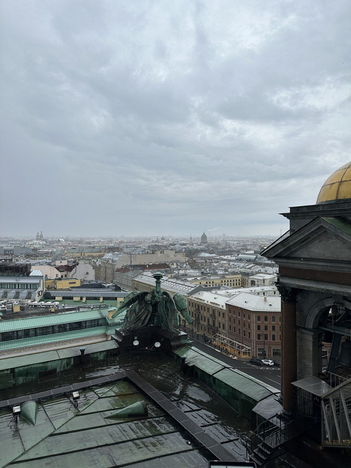 Погода и достопримечательности Питера, отзыв