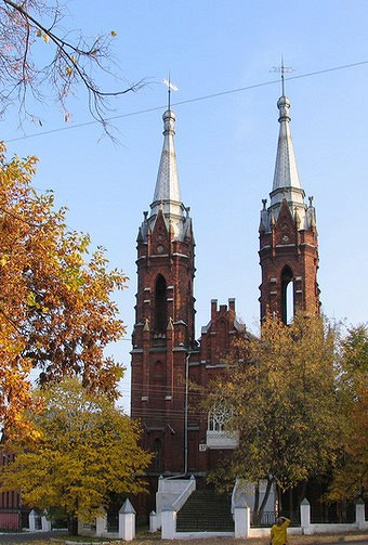 Польский костёл Сердце Иисуса в Рыбинске