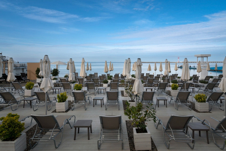 Пляж в Сочи