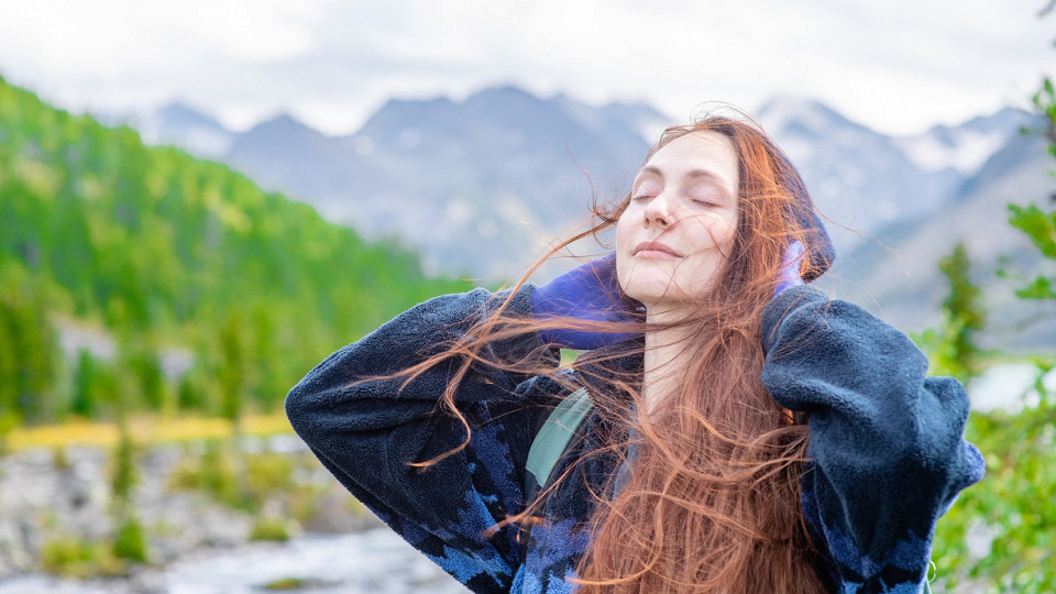 Девушка, Алтай, Мультинские озера