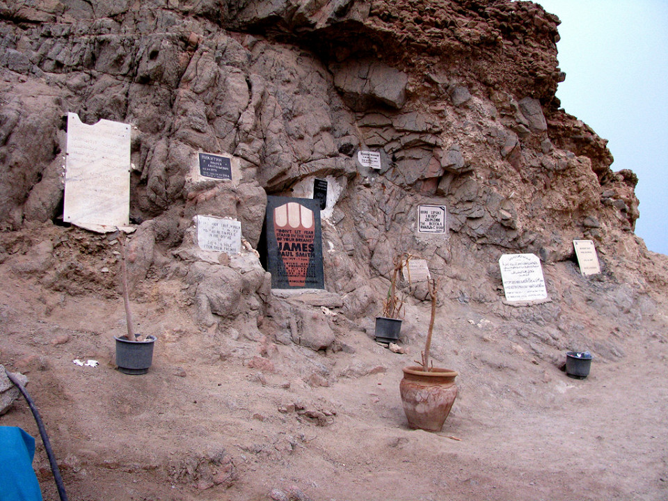 Голубая дыра в Дахабе, мемориал