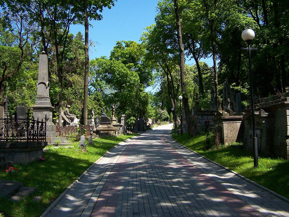 Аллея Лычаковского кладбища