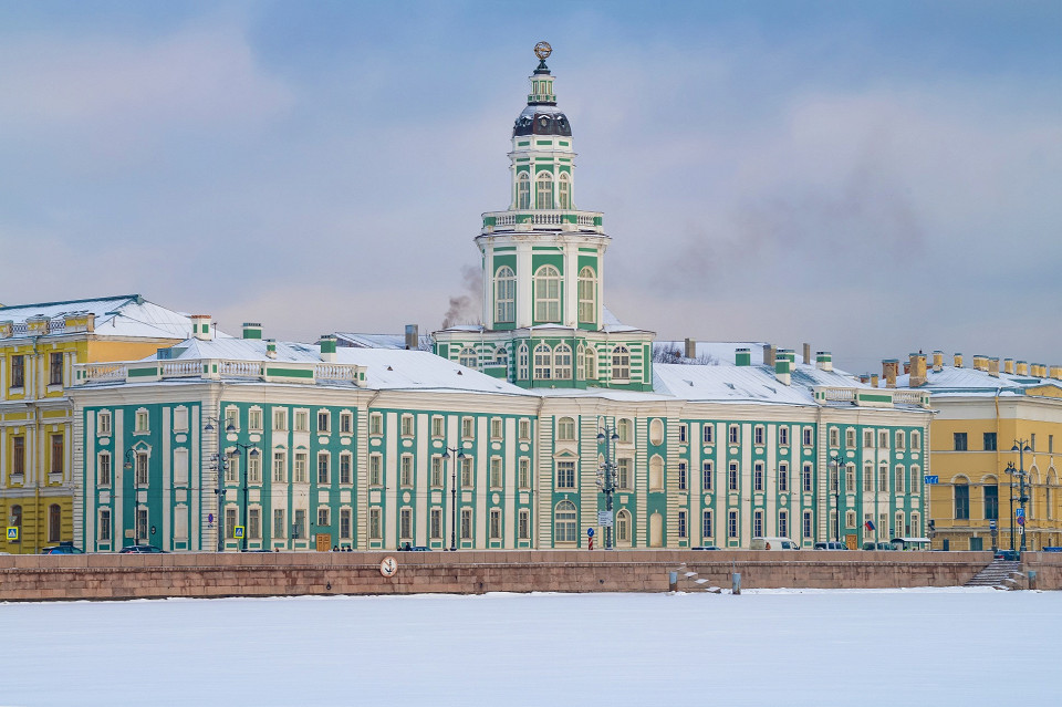 Кунсткамера, зима