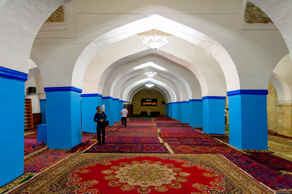 Джума-мечеть в Дербенте, интерьер