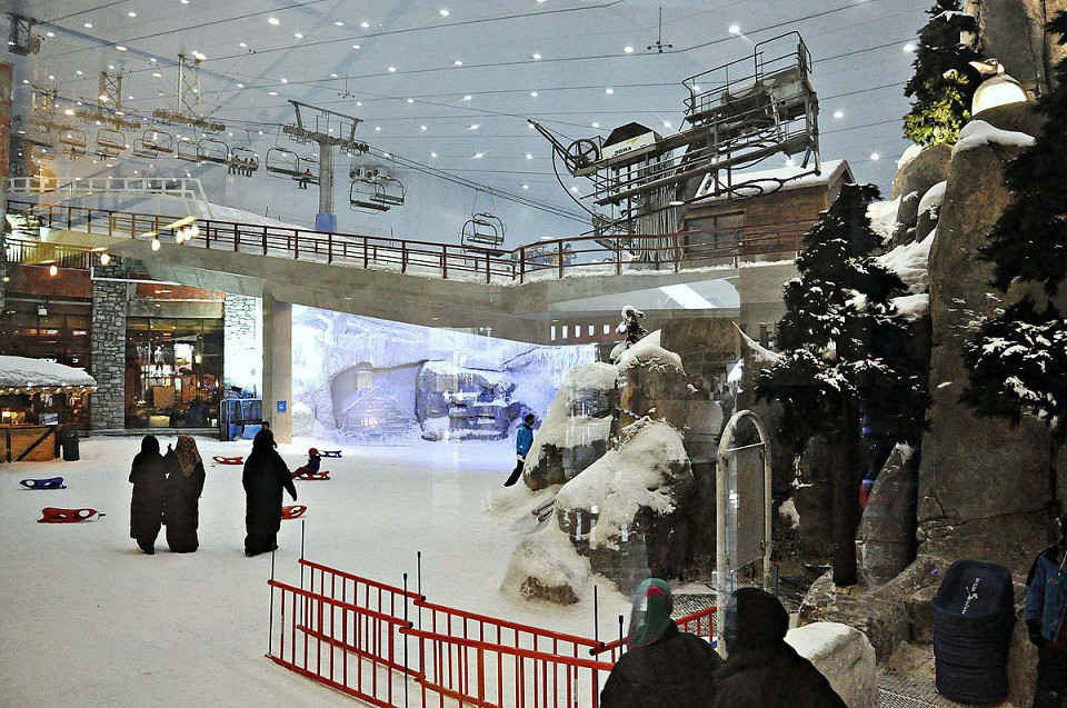 Горнолыжный комплекс «Ски Дубай»