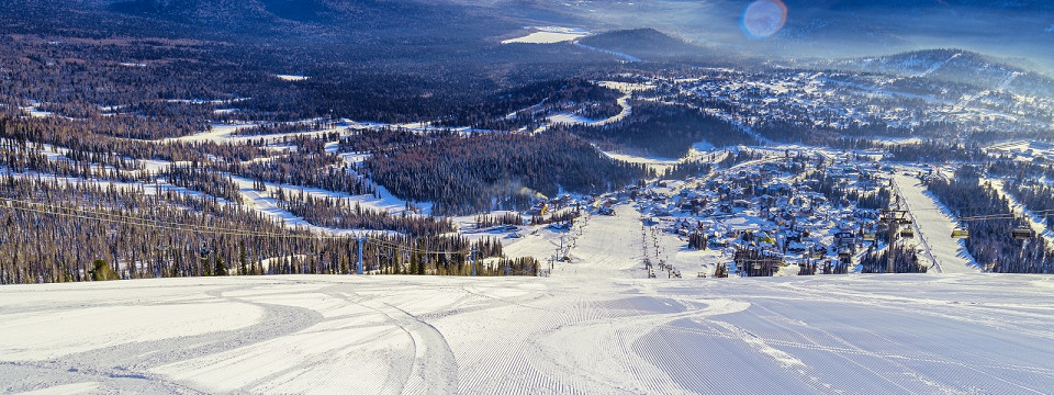 Шерегеш, гора Зеленая