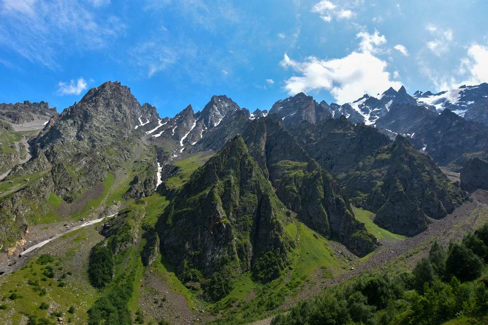 Цейское ущелье, Северная Осетия