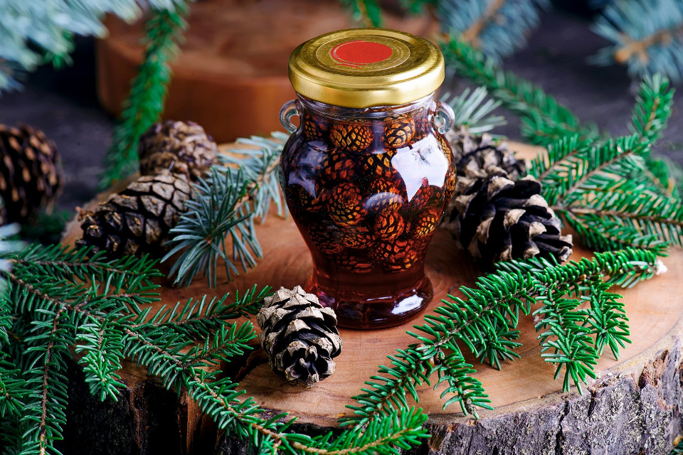 Варенье из шишек