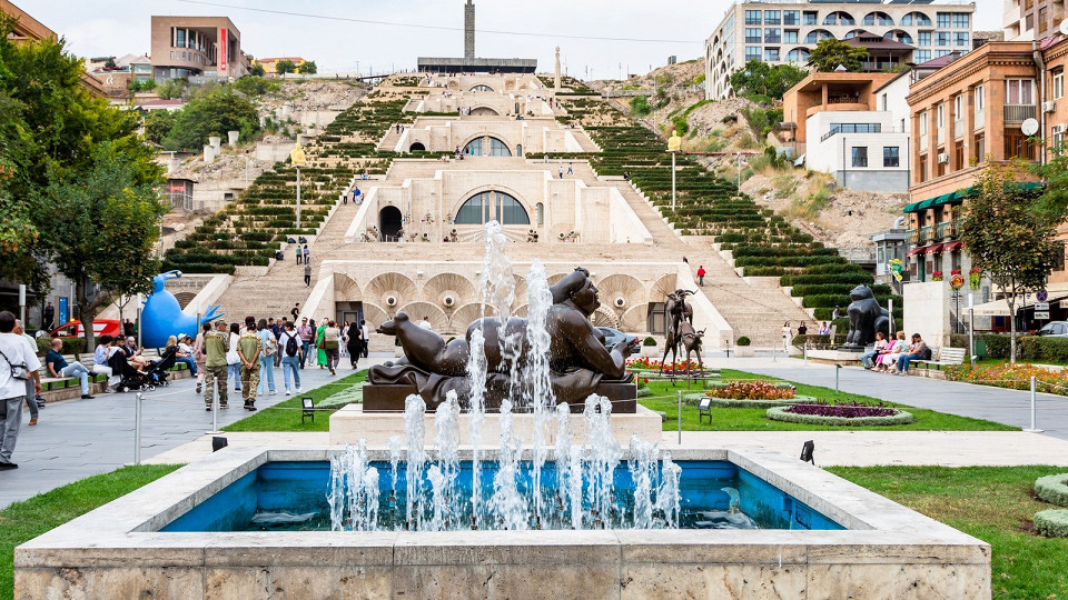 Каскадная лестница, Ереван, Армения