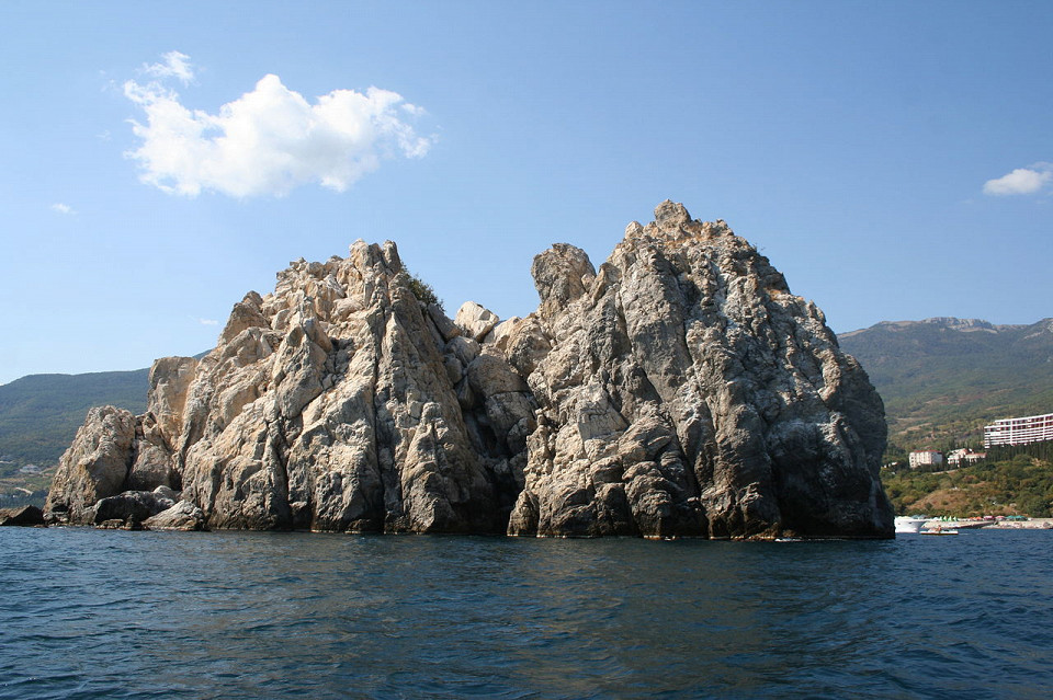 Адалары, вид с моря