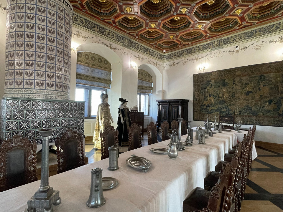 Мирский замок, экспозиция