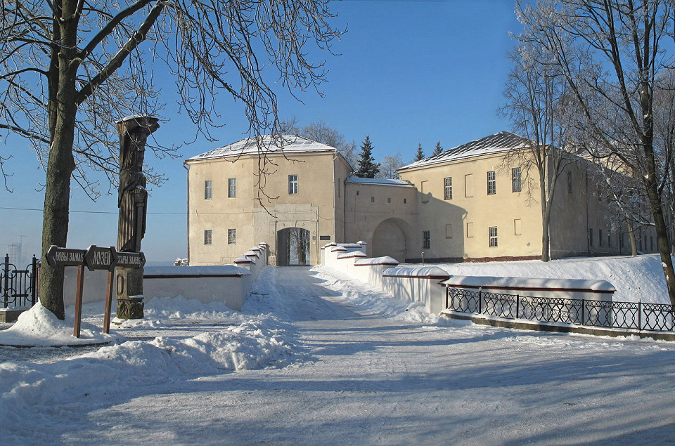Вид на Старый замок Гродно